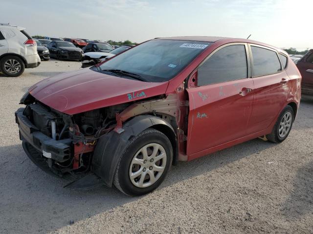 KMHCT5AE7EU176356 - 2014 HYUNDAI ACCENT GLS RED photo 1