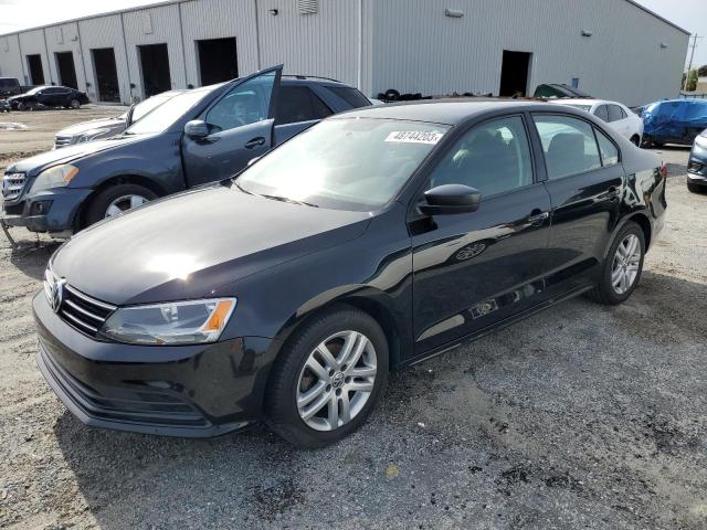 3VW2K7AJ5FM252865 - 2015 VOLKSWAGEN JETTA BASE 黑色 照片 1