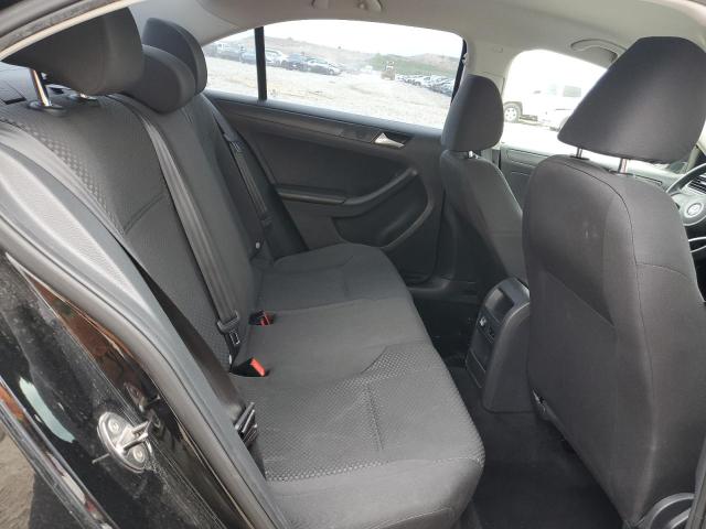 3VW2K7AJ1EM394659 - 2014 VOLKSWAGEN JETTA BASE Schwarz Foto 10