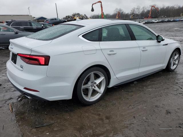 WAUDNCF54JA132582 - 2018 AUDI A5 PREMIUM S LINE WHITE photo 3