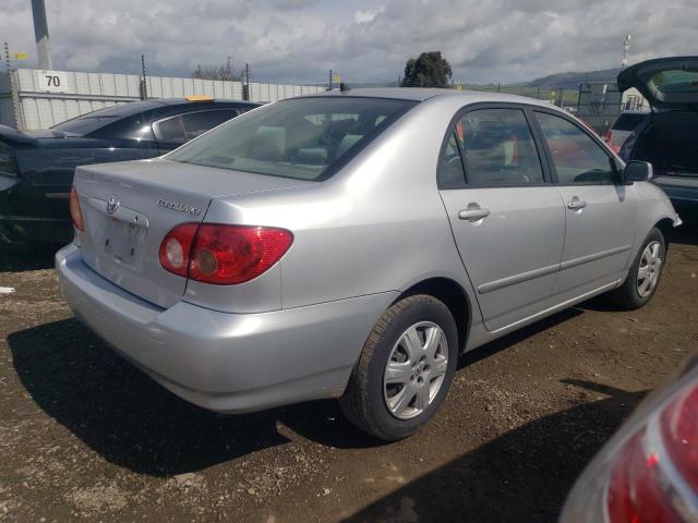 JTDBR32E670122588 - 2007 TOYOTA COROLLA CE SILVER photo 3