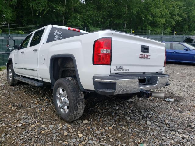 1GT12REY2KF264757 - 2019 GMC SIERRA K2500 SLT WHITE photo 3