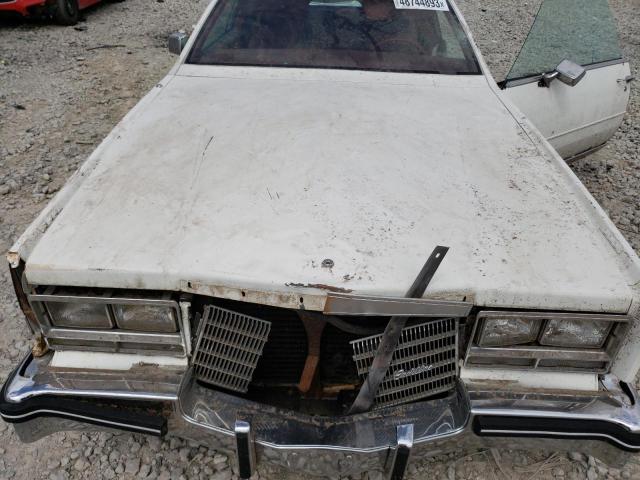 1G6AL5785EE636883 - 1984 CADILLAC ELDORADO WHITE photo 11