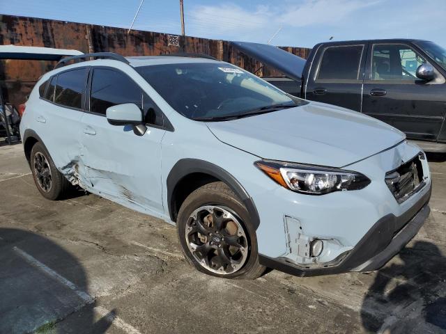 JF2GTAECXM8299598 - 2021 SUBARU CROSSTREK PREMIUM BLUE photo 4