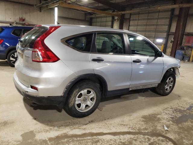 5J6RM4H31FL033527 - 2015 HONDA CR-V LX SILVER photo 3