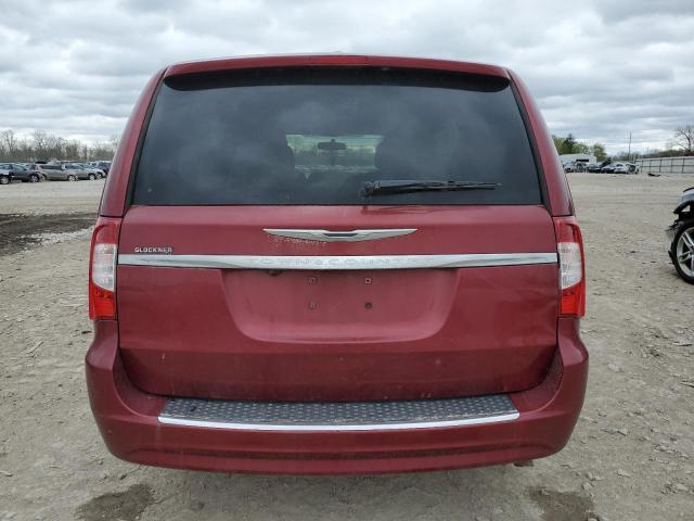 2A4RR5DG5BR607936 - 2011 CHRYSLER TOWN & COU TOURING მუქწითელი ფოტო 6