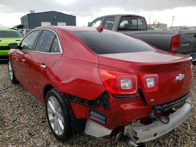 1G11H5SL2EF259247 - 2014 CHEVROLET MALIBU LTZ 红色 照片 2