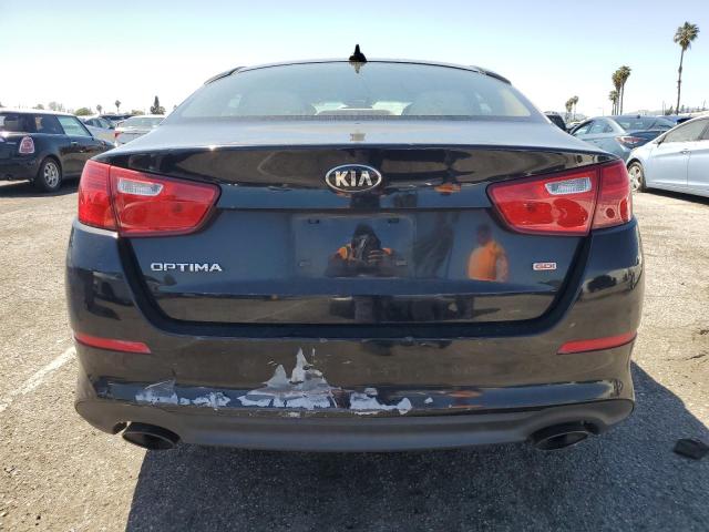 KNAGM4A73F5662606 - 2015 KIA OPTIMA LX BLACK photo 6