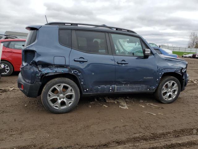 ZACNJBD18LPL64695 - 2020 JEEP RENEGADE LIMITED BLUE photo 3