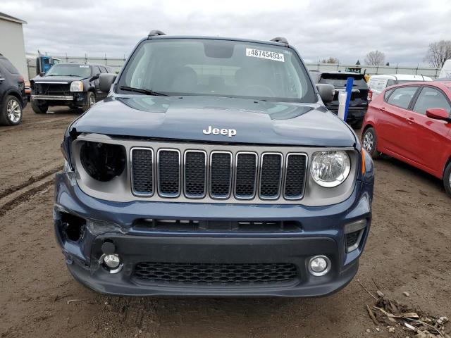 ZACNJBD18LPL64695 - 2020 JEEP RENEGADE LIMITED BLUE photo 5