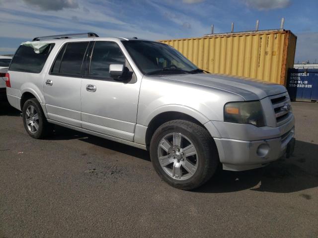 1FMJK1K52AEB70664 - 2010 FORD EXPEDITION EL LIMITED SILVER photo 4