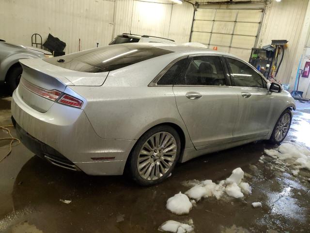 3LN6L2JK4DR803327 - 2013 LINCOLN MKZ SILVER photo 3