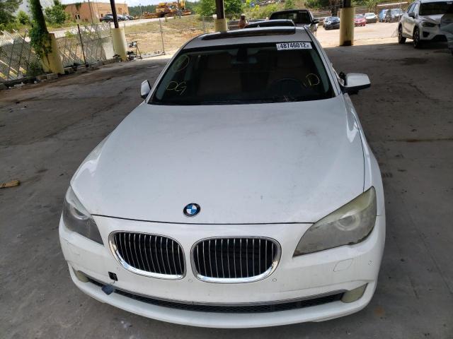 WBAKA8C57CCY37792 - 2012 BMW 750 I WHITE photo 9