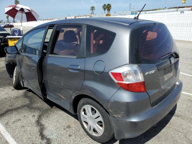 JHMGE8H39BC027372 - 2011 HONDA FIT GRAY photo 2