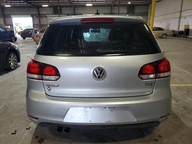 WVWNM7AJ2DW049066 - 2013 VOLKSWAGEN GOLF SILVER photo 6