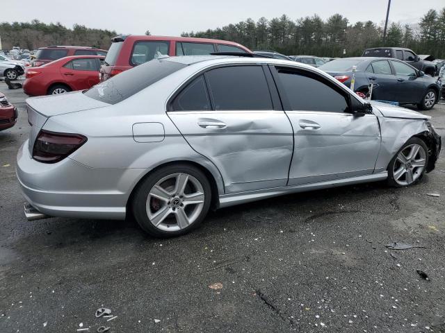 WDDGF8BB9AR124538 - 2010 MERCEDES-BENZ C 300 4MATIC SILVER photo 3