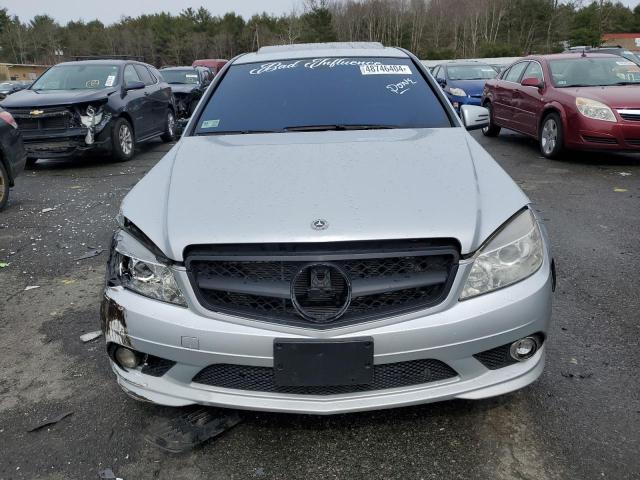 WDDGF8BB9AR124538 - 2010 MERCEDES-BENZ C 300 4MATIC SILVER photo 5