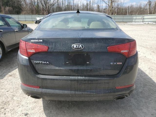 5XXGN4A76DG150413 - 2013 KIA OPTIMA EX BLACK photo 6