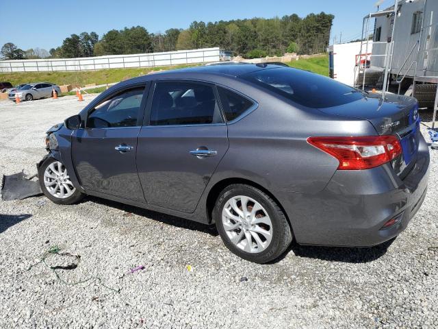 3N1AB7AP6KL605376 - 2019 NISSAN SENTRA S GRAY photo 2