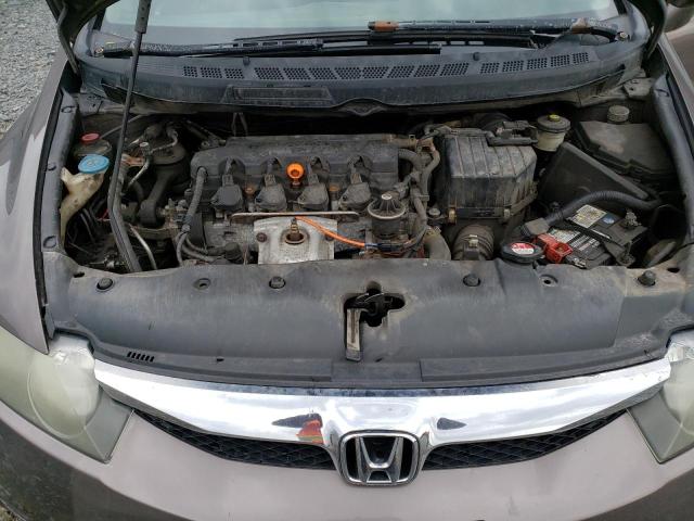 2HGFA1E63BH012377 - 2011 HONDA CIVIC LX-S 棕色 照片 11