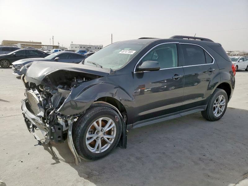 2GNFLFEK8H6308106 - 2017 CHEVROLET EQUINOX LT GRAY photo 1