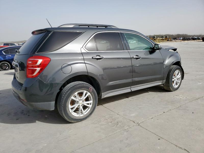 2GNFLFEK8H6308106 - 2017 CHEVROLET EQUINOX LT GRAY photo 3