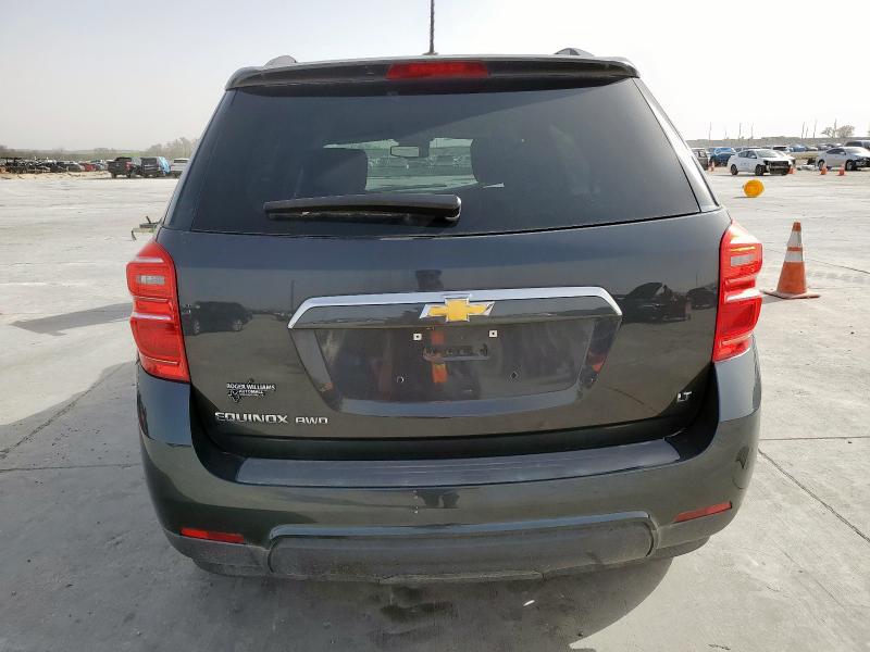 2GNFLFEK8H6308106 - 2017 CHEVROLET EQUINOX LT GRAY photo 6