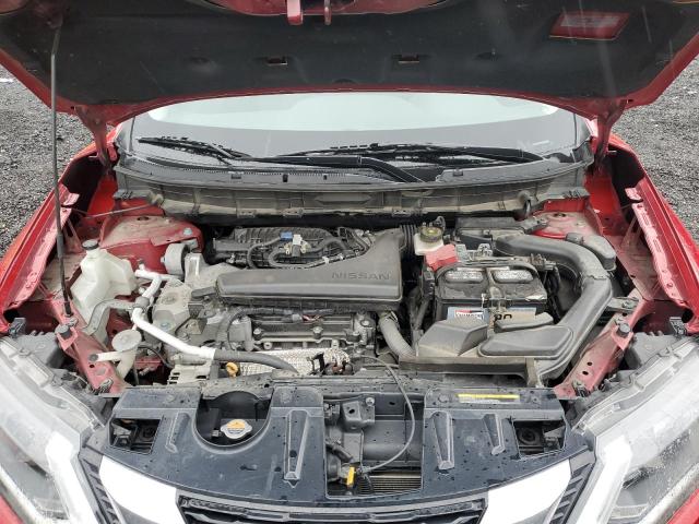 JN8AT2MV9HW258513 - 2017 NISSAN ROGUE S RED photo 11