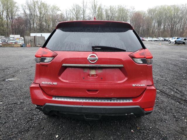 JN8AT2MV9HW258513 - 2017 NISSAN ROGUE S RED photo 6