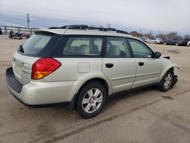 4S4BP61C857332603 - 2005 SUBARU LEGACY OUTBACK 2.5I BEIGE photo 3