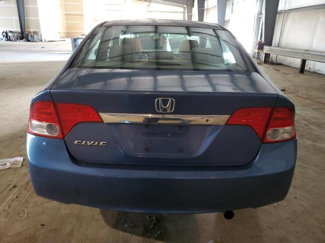 2HGFA1F58AH300772 - 2010 HONDA CIVIC LX BLUE photo 6