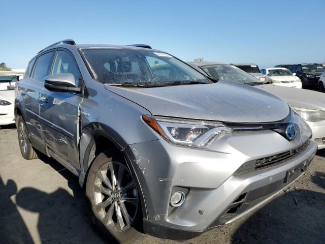 JTMDJREV5HD087745 - 2017 TOYOTA RAV4 HV LIMITED GRAY photo 4