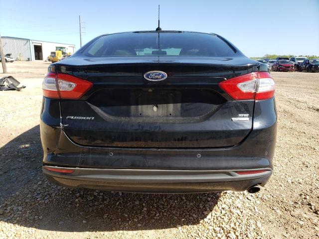 3FA6P0HDXGR132275 - 2016 FORD FUSION SE BLACK photo 6