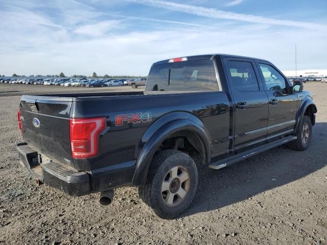 1FTFW1EF9FFA31569 - 2015 FORD F150 SUPERCREW BLACK photo 3