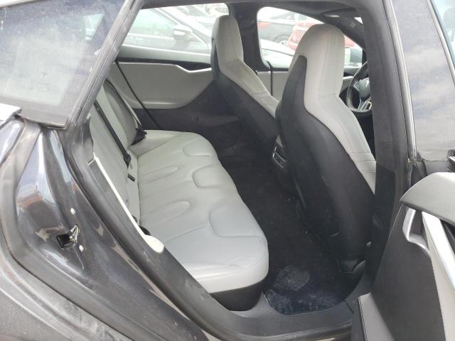 5YJSA1E23FF116650 - 2015 TESLA MODEL S Մոխրագույն լուսանկար 10