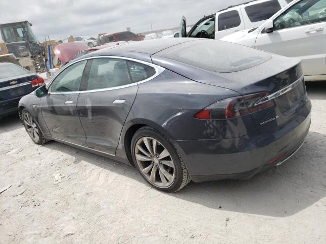 5YJSA1E23FF116650 - 2015 TESLA MODEL S Մոխրագույն լուսանկար 2
