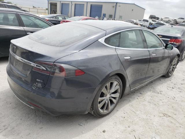 5YJSA1E23FF116650 - 2015 TESLA MODEL S Մոխրագույն լուսանկար 3