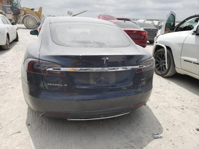 5YJSA1E23FF116650 - 2015 TESLA MODEL S Մոխրագույն լուսանկար 6