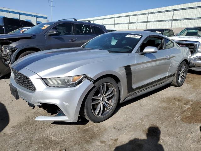 1FA6P8AM8F5430740 - 2015 FORD MUSTANG SILVER photo 1