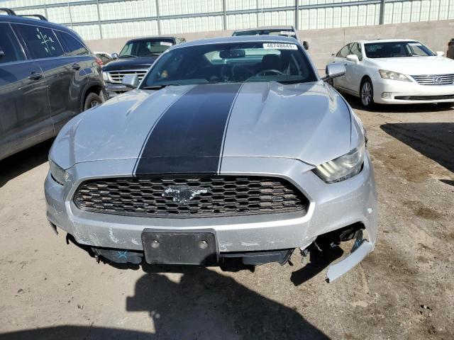 1FA6P8AM8F5430740 - 2015 FORD MUSTANG SILVER photo 5