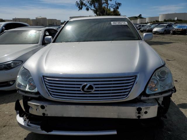 JTHBN36F355020503 - 2005 LEXUS LS 430 SILVER photo 5