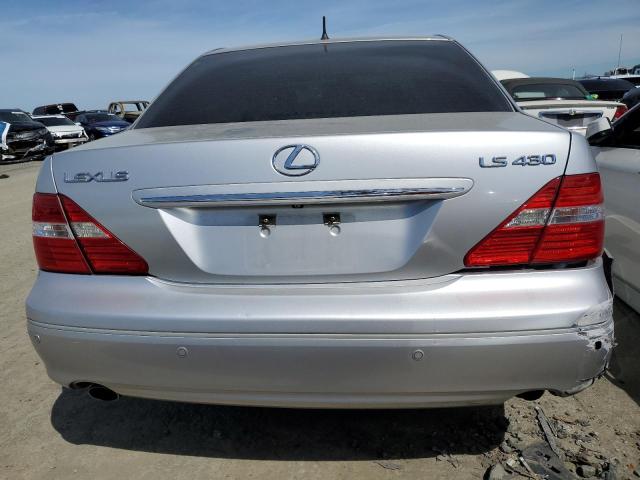 JTHBN36F355020503 - 2005 LEXUS LS 430 SILVER photo 6