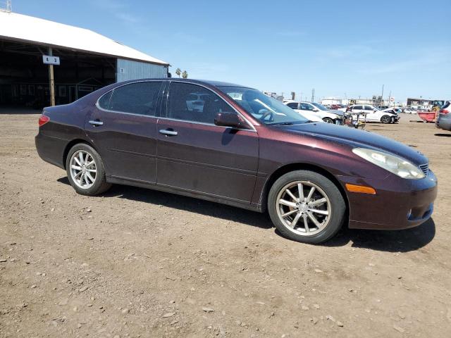 JTHBA30G565168358 - 2006 LEXUS ES 330 BURGUNDY photo 4