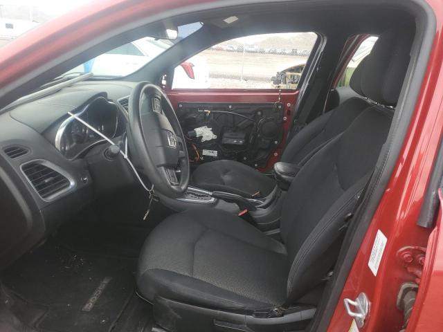 1C3CDZAB9DN530857 - 2013 DODGE AVENGER SE RED photo 7