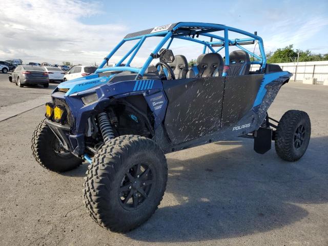 3NSP4G926LG168188 - 2020 POLARIS RZR XP TURBO S BLUE photo 2