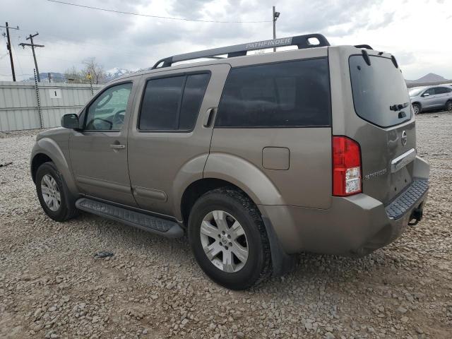 5N1AR18W55C722607 - 2005 NISSAN PATHFINDER LE TAN photo 2