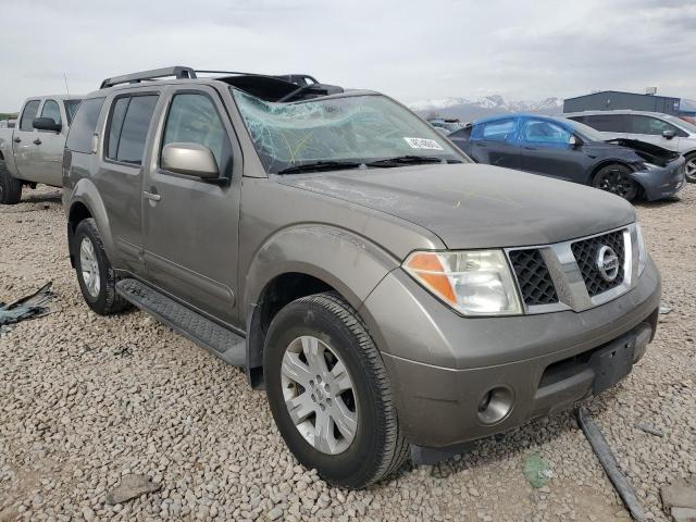 5N1AR18W55C722607 - 2005 NISSAN PATHFINDER LE TAN photo 4