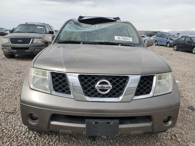 5N1AR18W55C722607 - 2005 NISSAN PATHFINDER LE TAN photo 5