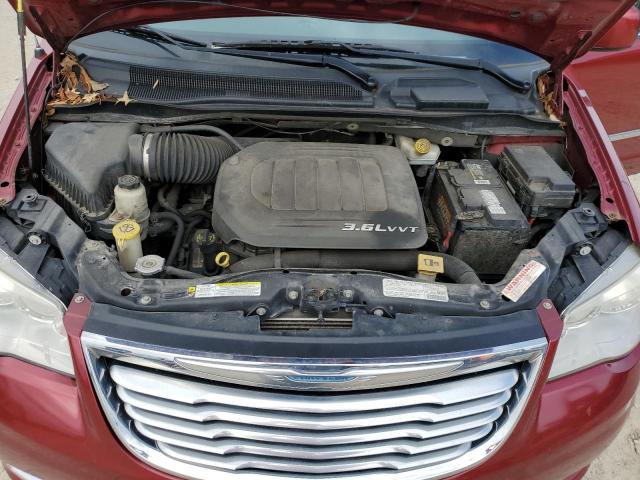 2C4RC1BG2DR540458 - 2013 CHRYSLER TOWN & COU TOURING 红色 照片 12