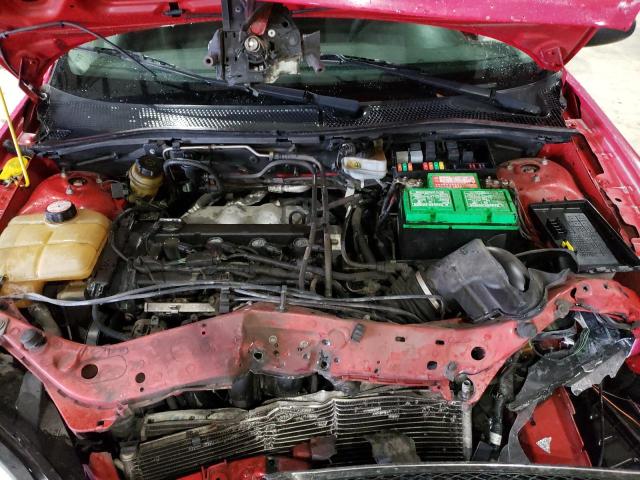 3FAFP37N85R108369 - 2005 FORD FOCUS ZX5 RED photo 11